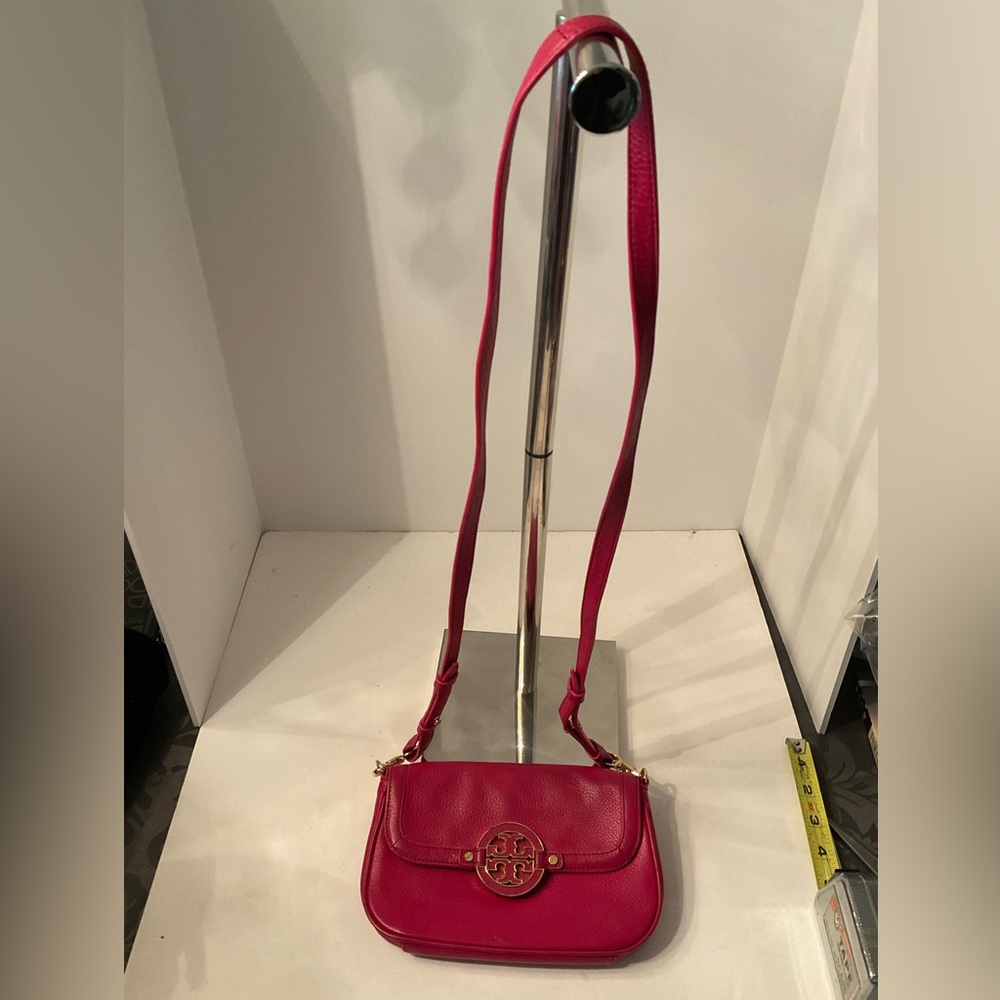 Vintage Tory Burch fuchsia bag